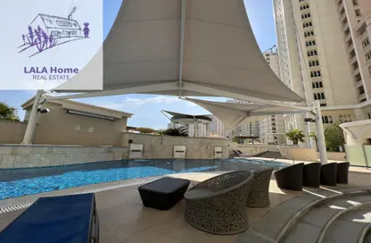 Apartment - 1 Bedroom - 2 Bathrooms for rent in Viva East - Viva Bahriyah - The Pearl Island - Doha