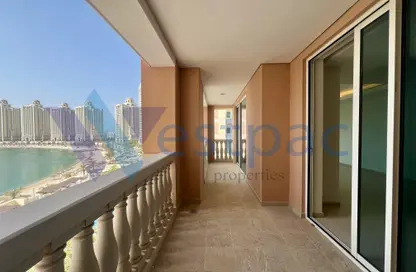 Apartment - 1 Bedroom - 2 Bathrooms for rent in Tower 22 - Viva Bahriyah - The Pearl Island - Doha