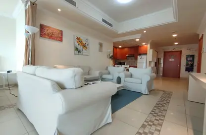 Apartment - Studio - 1 Bathroom for rent in East Porto Drive - Porto Arabia - The Pearl Island - Doha