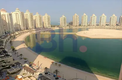 صورة لـ منظر مائي. شقة - 2 غرف نوم - 3 حمامات للايجار في فيفا غرب - فيفا بحرية - جزيرة اللؤلؤة - الدوحة ، صورة رقم 1