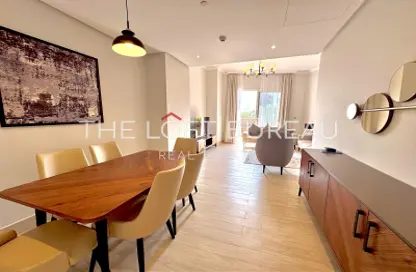 Apartment - 2 Bedrooms - 3 Bathrooms for rent in Lusail Residence - Marina District - Lusail