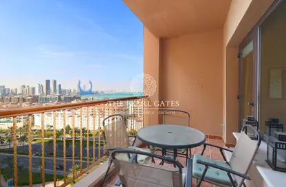 Balcony image for: Apartment - 1 Bedroom - 2 Bathrooms for sale in East Porto Drive - Porto Arabia - The Pearl Island - Doha, Image 1