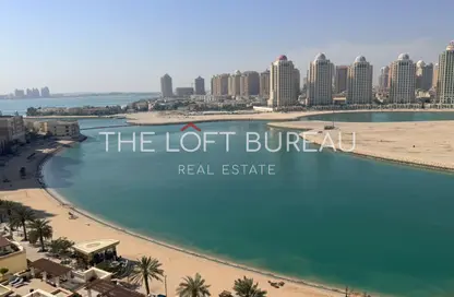 Apartment - 2 Bedrooms - 3 Bathrooms for rent in Viva West - Viva Bahriyah - The Pearl Island - Doha