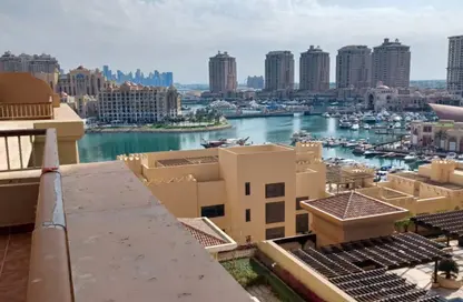 شقة - غرفة نوم - 2 حمامات للايجار في طريق بورتو الشرقي - بورتو أرابيا - جزيرة اللؤلؤة - الدوحة