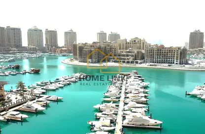 Apartment - Studio - 1 Bathroom for rent in East Porto Drive - Porto Arabia - The Pearl Island - Doha