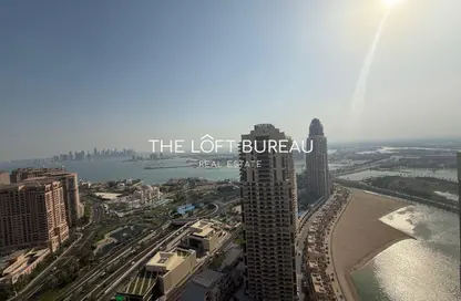 Apartment - 2 Bedrooms - 3 Bathrooms for rent in Abraj Bay - Abraj Quartiers - The Pearl Island - Doha