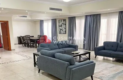 Apartment - 3 Bedrooms - 3 Bathrooms for rent in Porto Arabia - The Pearl Island - Doha