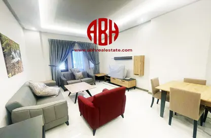 Living / Dining Room image for: Apartment - 1 Bedroom - 2 Bathrooms for rent in Residential D5 - Fox Hills South - Fox Hills - Lusail, Image 1