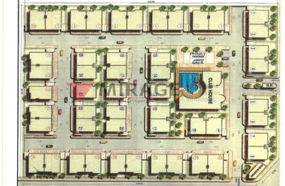 2D Floor Plan image for: Villa - 3 Bedrooms - 3 Bathrooms for sale in Al Kharaitiyat - Umm Salal Mohammed, Image 1