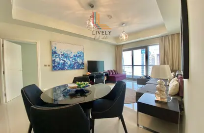 Apartment - 1 Bedroom - 2 Bathrooms for rent in Burj DAMAC Waterfront - Waterfront Residential - The Waterfront - Lusail