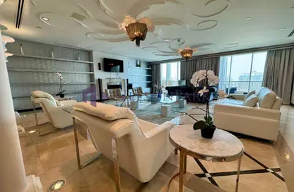 Penthouse - 7 Bedrooms - 7+ Bathrooms for rent in Viva Central - Viva Bahriyah - The Pearl Island - Doha