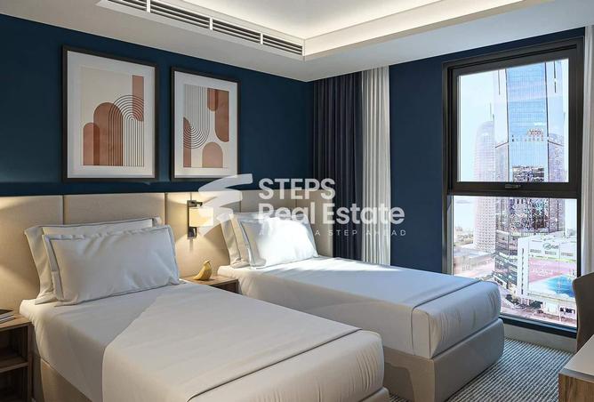 Apartment - 2 Bedrooms - 2 Bathrooms for rent in Al Shatt Street - West Bay - Doha