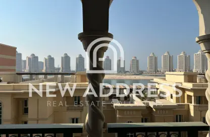 Apartment - 1 Bedroom - 2 Bathrooms for rent in Viva West - Viva Bahriyah - The Pearl Island - Doha