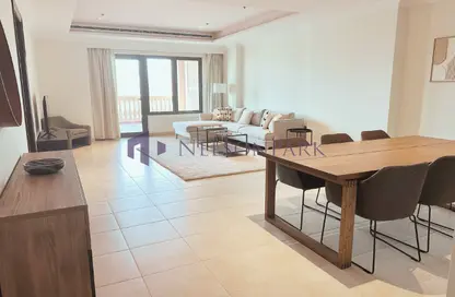 Apartment - 1 Bedroom - 2 Bathrooms for rent in Tower 31 - Porto Arabia - The Pearl Island - Doha