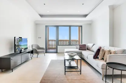 شقة - 2 غرف نوم - 2 حمامات للايجار في طريق بورتو الغربي - بورتو أرابيا - جزيرة اللؤلؤة - الدوحة