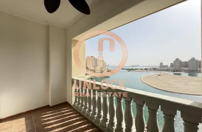 Apartment - 1 Bedroom - 2 Bathrooms for rent in Viva West - Viva Bahriyah - The Pearl Island - Doha