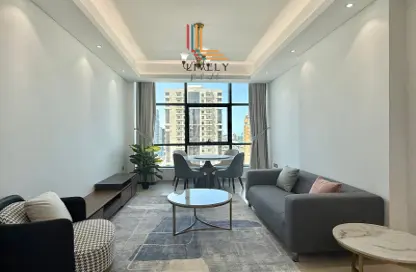 Apartment - 2 Bedrooms - 2 Bathrooms for rent in Marina Tower 21 - Marina District - Lusail