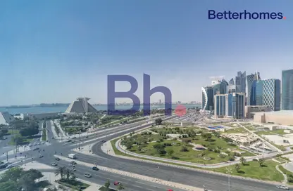 مساحات مكتبية - استوديو - 2 حمامات للايجار في برج وست باي - الخليج الجنوبي - الخليج الغربي - الدوحة