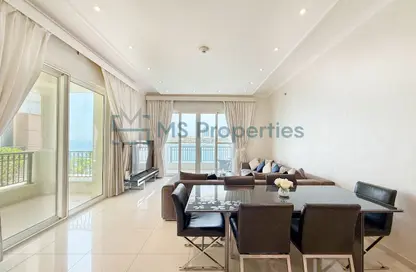 شقة - غرفة نوم - 2 حمامات للايجار في فيفا بحرية شرق - فيفا بحرية - جزيرة اللؤلؤة - الدوحة