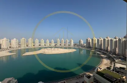 Apartment - 2 Bedrooms - 3 Bathrooms for rent in Al Mutahidah Tower - Viva Bahriyah - The Pearl Island - Doha