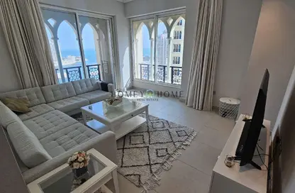 Apartment - 1 Bedroom - 1 Bathroom for rent in Porto Arabia - The Pearl Island - Doha
