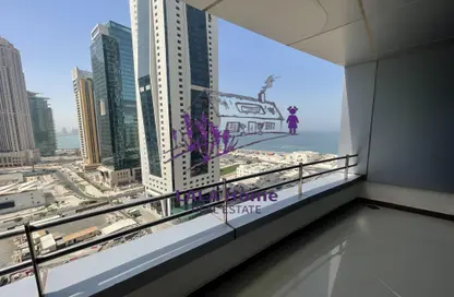 Apartment - 3 Bedrooms - 5 Bathrooms for rent in West Bay Tower - West Bay - West Bay - Doha