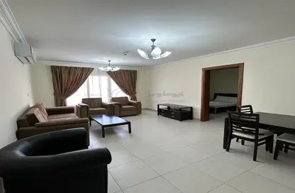 Living / Dining Room image for: Apartment - 3 Bedrooms - 2 Bathrooms for rent in Abu Sidra - Al Rayyan - Doha, Image 1