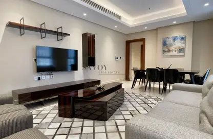 Apartment - 2 Bedrooms - 3 Bathrooms for rent in Savoy Residences - Fox Hills - Fox Hills - Lusail