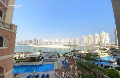 Apartment - 1 Bedroom - 2 Bathrooms for rent in Viva East - Viva Bahriyah - The Pearl Island - Doha