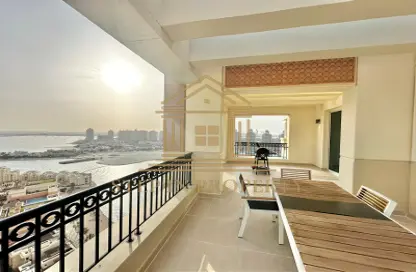 شقة - غرفة نوم - 2 حمامات للايجار في فيفا سنترال - فيفا بحرية - جزيرة اللؤلؤة - الدوحة