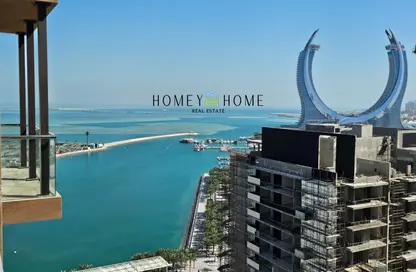 Water View image for: Apartment - 3 Bedrooms - 5 Bathrooms for rent in Marina District - Lusail, Image 1