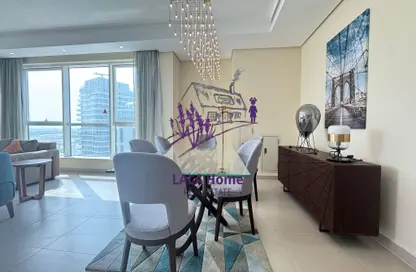 Apartment - 2 Bedrooms - 3 Bathrooms for rent in Lusail Residence - Marina District - Lusail