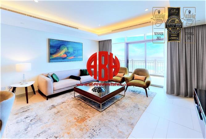 Apartment - 1 Bedroom - 2 Bathrooms for rent in Tower 5 - Abraj Quartiers - The Pearl Island - Doha