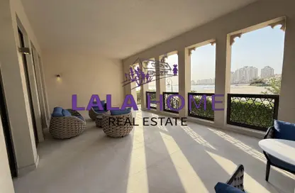 Apartment - 2 Bedrooms - 4 Bathrooms for rent in La Plage Centrale - La Plage - The Pearl Island - Doha