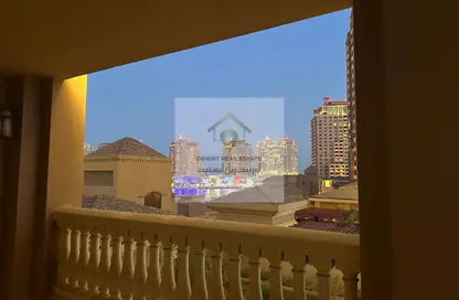 Apartment - 1 Bedroom - 2 Bathrooms for rent in Tower 5 - Porto Arabia - The Pearl Island - Doha
