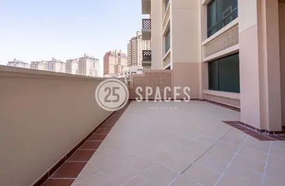 Townhouse - 1 Bedroom - 2 Bathrooms for rent in Porto Arabia Townhouses - Porto Arabia - The Pearl Island - Doha