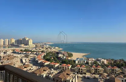 Apartment - 1 Bedroom - 2 Bathrooms for rent in West Porto Drive - Porto Arabia - The Pearl Island - Doha