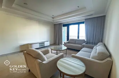 Apartment - 1 Bedroom - 2 Bathrooms for rent in East Porto Drive - Porto Arabia - The Pearl Island - Doha
