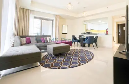 Apartment - 1 Bedroom - 2 Bathrooms for rent in Burj DAMAC Waterfront - Waterfront Residential - The Waterfront - Lusail