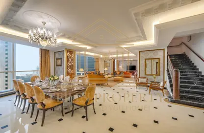 Duplex - 3 Bedrooms - 4 Bathrooms for rent in West Bay Tower - West Bay - West Bay - Doha