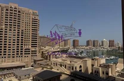 Apartment - 2 Bedrooms - 3 Bathrooms for rent in Piazza Arabia - Porto Arabia - The Pearl Island - Doha