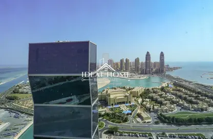 شقة - غرفة نوم - 2 حمامات للايجار في أبراج زجزاج - الخليج الغربي - الدوحة
