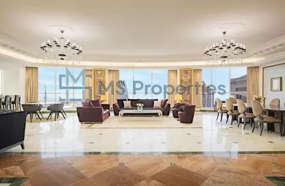Apartment - 4 Bedrooms - 5 Bathrooms for rent in Dusit Hotel  and  Suites Doha - Diplomatic Street - West Bay - Doha