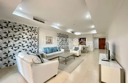 Apartment - 1 Bedroom - 2 Bathrooms for rent in West Porto Drive - Porto Arabia - The Pearl Island - Doha