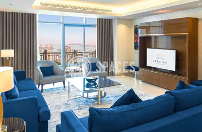Penthouse - 3 Bedrooms - 4 Bathrooms for rent in Abraj Bay - Abraj Quartiers - The Pearl Island - Doha