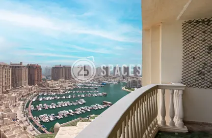 Apartment - 4 Bedrooms - 5 Bathrooms for sale in West Porto Drive - Porto Arabia - The Pearl Island - Doha