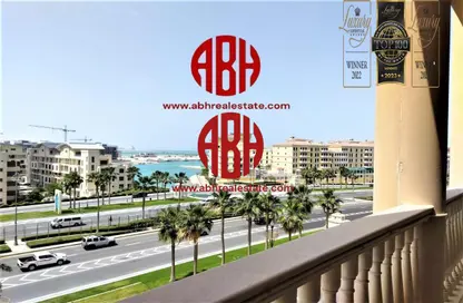 Apartment - 1 Bedroom - 2 Bathrooms for rent in Sabban Towers - Porto Arabia - The Pearl Island - Doha