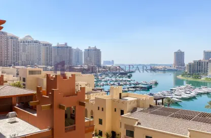 Apartment - 1 Bedroom - 2 Bathrooms for rent in East Porto Drive - Porto Arabia - The Pearl Island - Doha