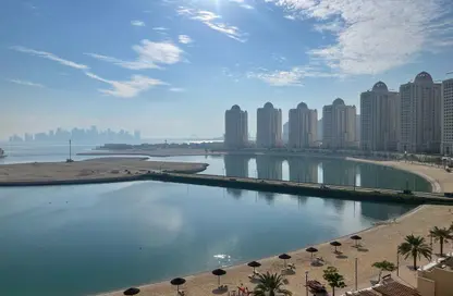 Apartment - 1 Bedroom - 2 Bathrooms for rent in Viva Central - Viva Bahriyah - The Pearl Island - Doha
