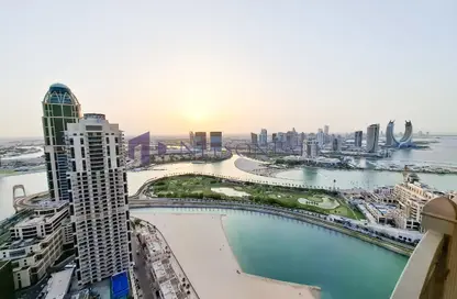 Penthouse - 3 Bedrooms - 4 Bathrooms for rent in Abraj Bay - Abraj Quartiers - The Pearl Island - Doha